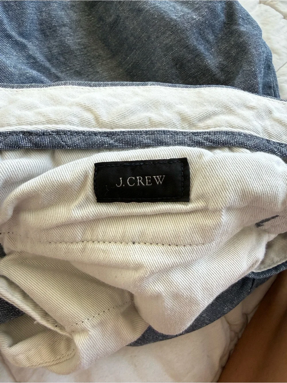 J. Crew Men's Heather Gray Chino Pants